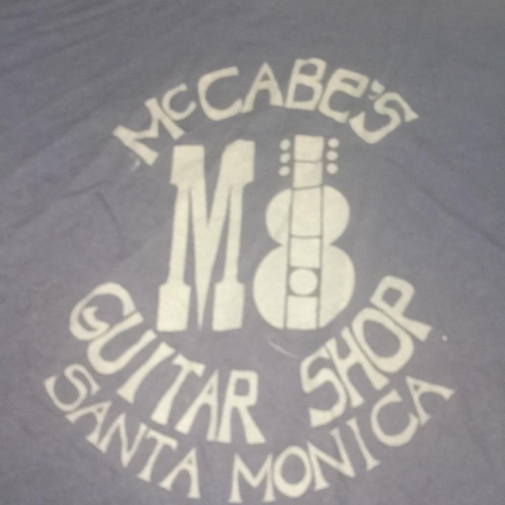 Mcabes guitar shop shirt